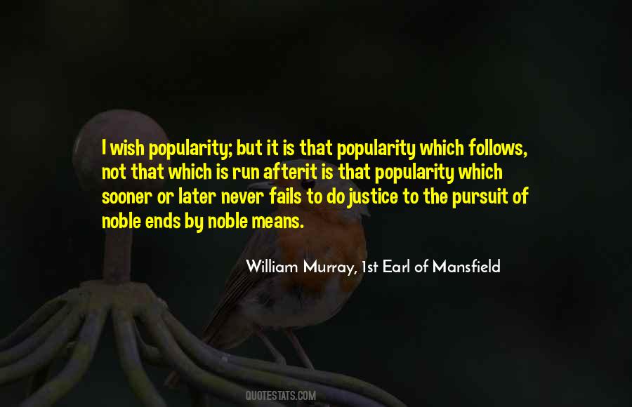 Pursuit For Justice Quotes #710071