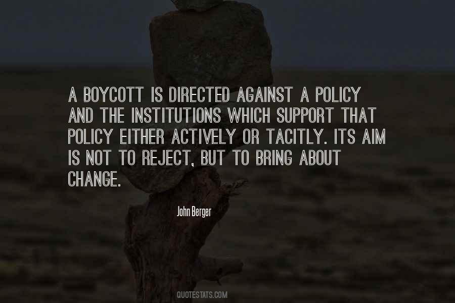 Boycott Quotes #573357