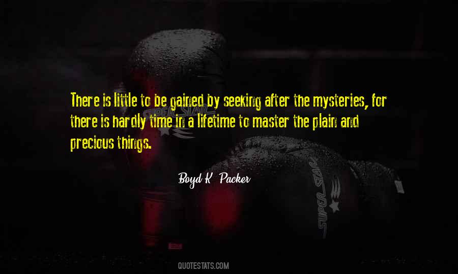 Boyd Packer Quotes #1243941
