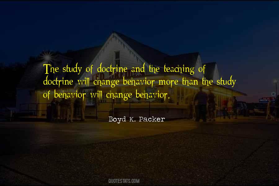 Boyd Packer Quotes #826037