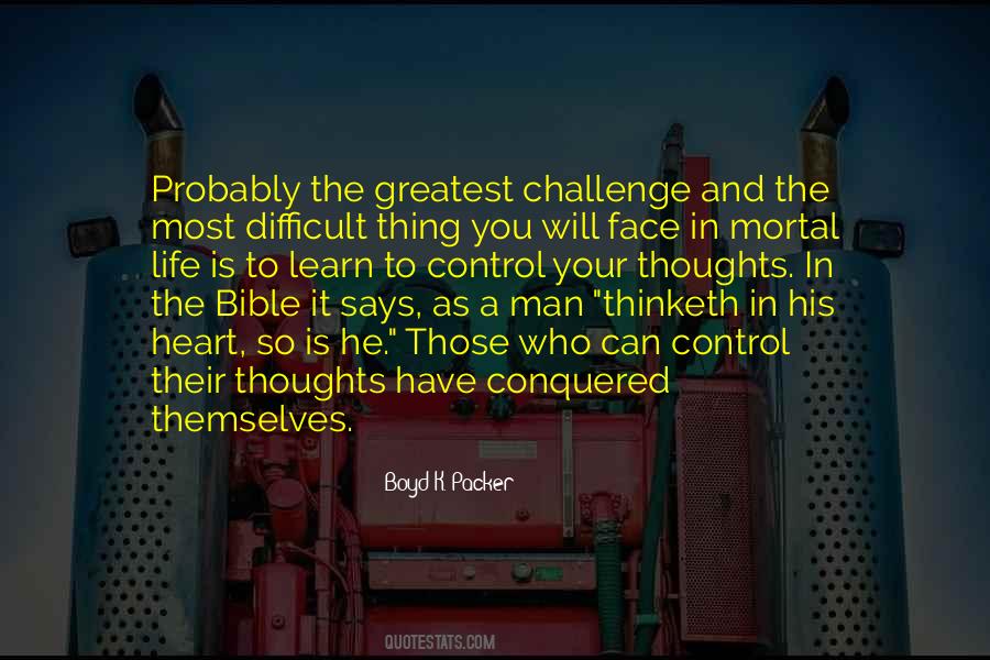 Boyd Packer Quotes #976349