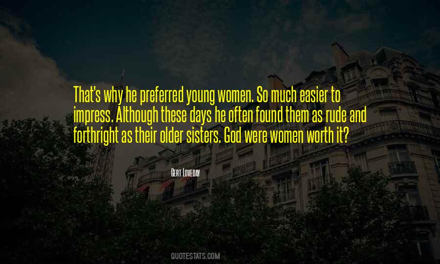 Young Women Quotes #1370079