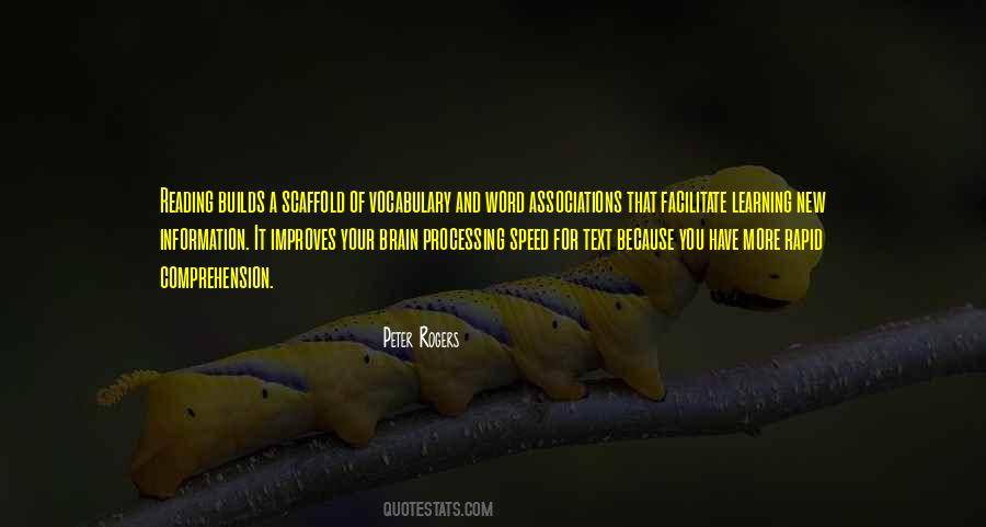 Reading And Comprehension Quotes #1193770