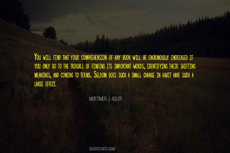 Reading And Comprehension Quotes #1277764