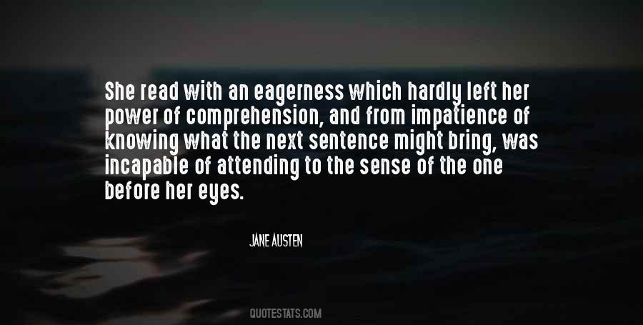 Reading And Comprehension Quotes #1584291
