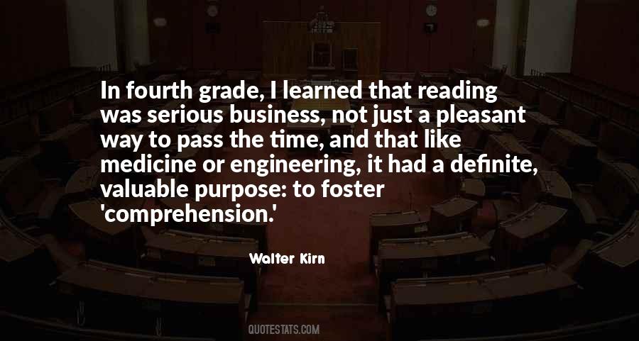 Reading And Comprehension Quotes #900279