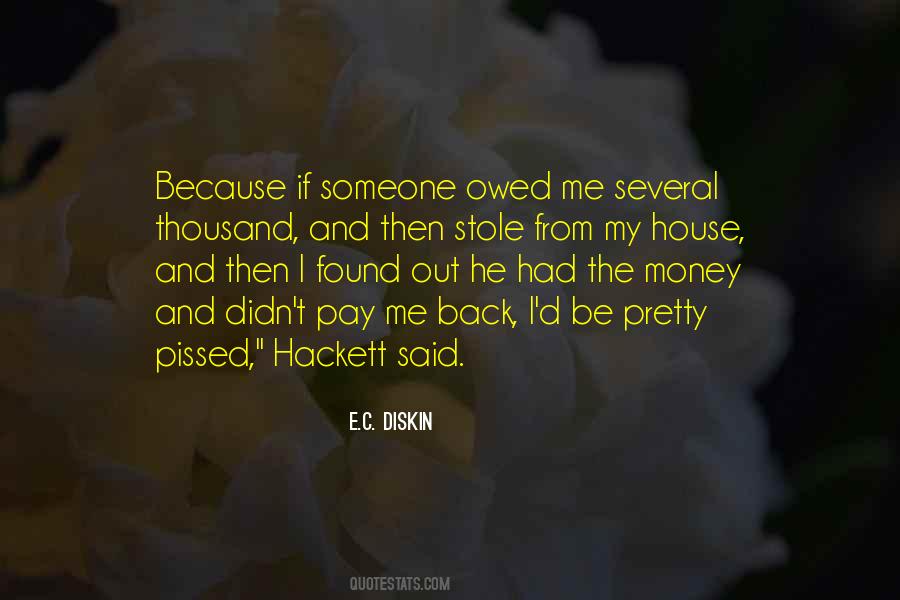 Money Thats Owed Quotes #1103312