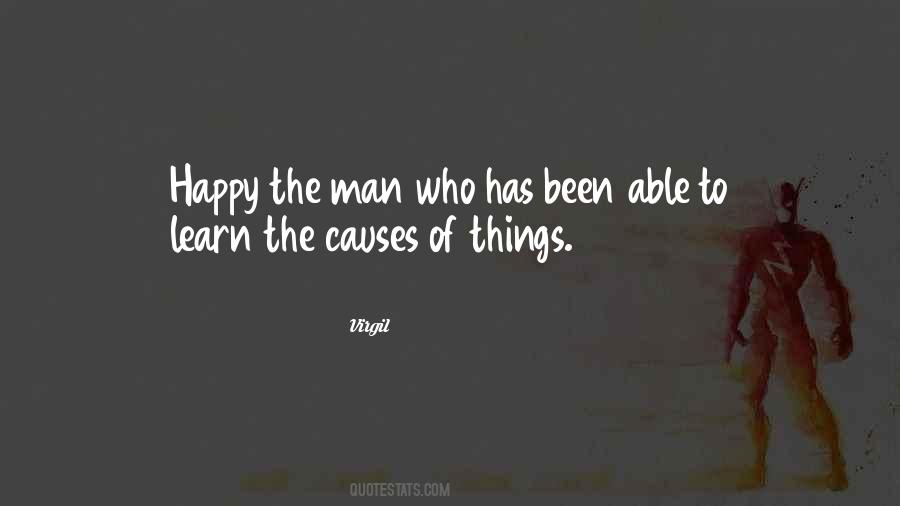 Happy The Man Quotes #1289647