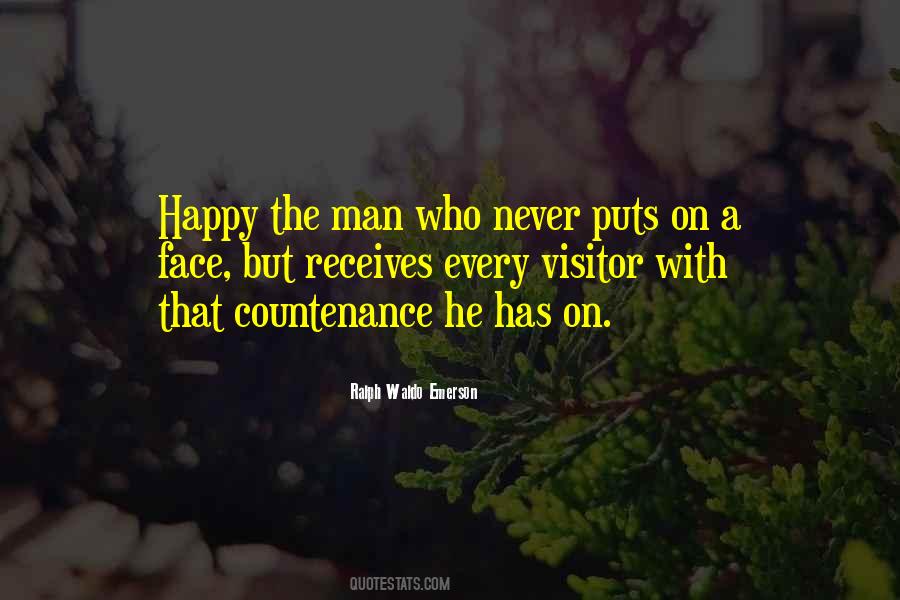 Happy The Man Quotes #1607856