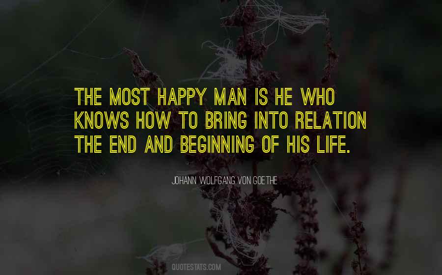 Happy The Man Quotes #342612