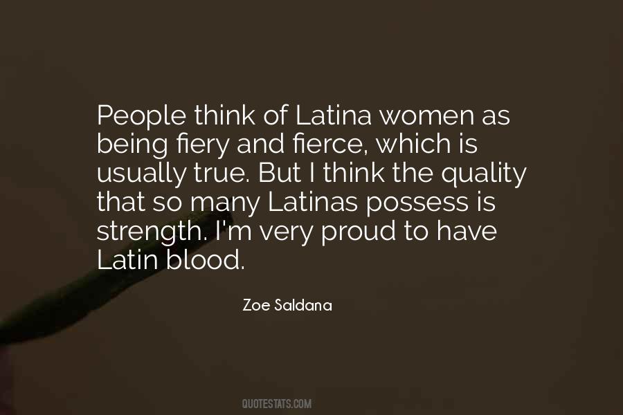 Being Latina Quotes #66488