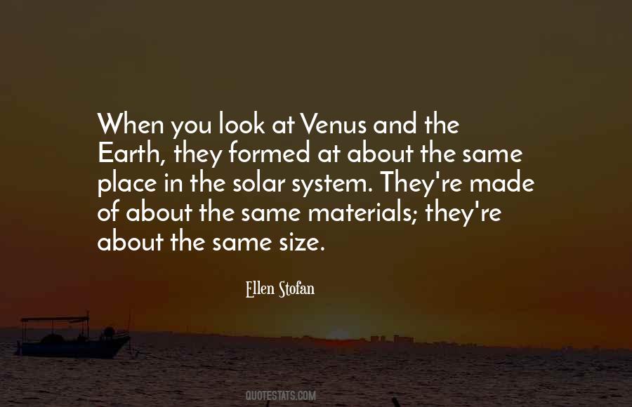 Quotes About The Solar System #617765