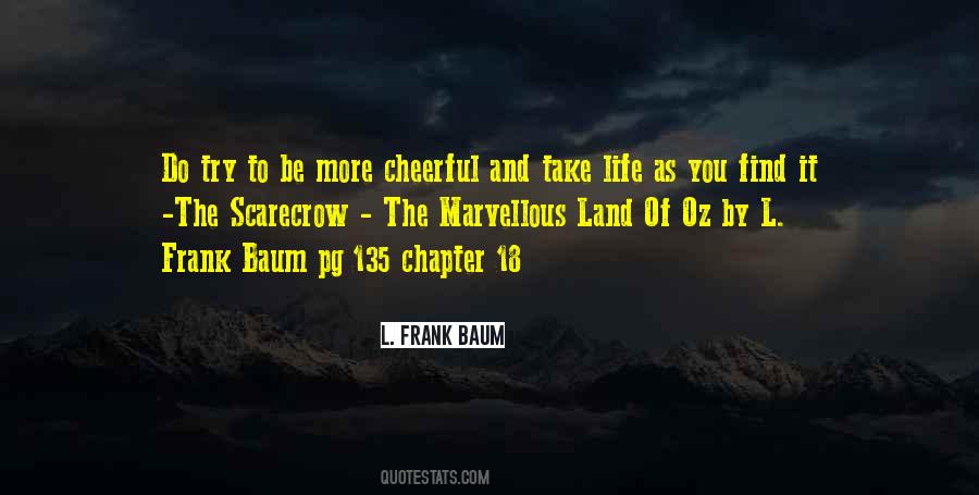 Frank Baum Quotes #313580