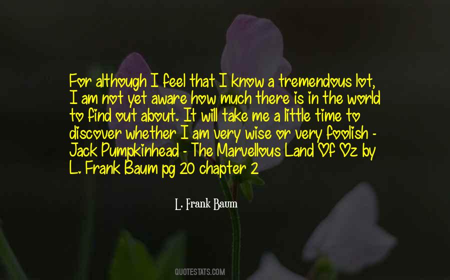 Frank Baum Quotes #372104