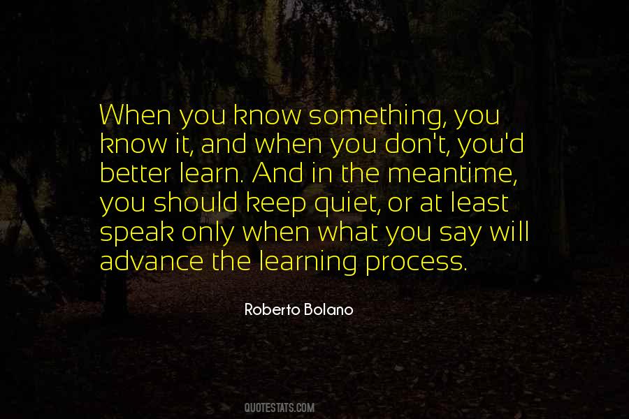 You Only Learn Quotes #210915
