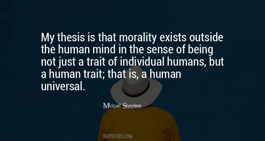 Individual Morality Quotes #1809754