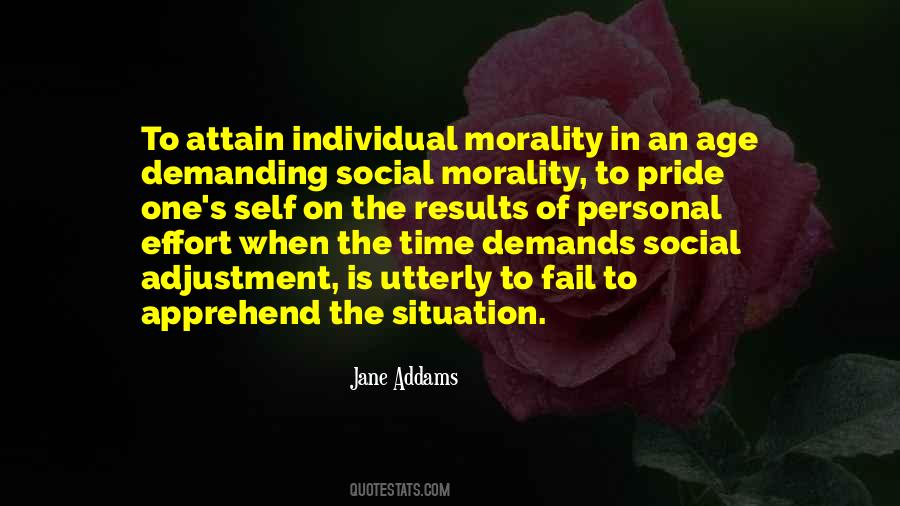 Individual Morality Quotes #644211