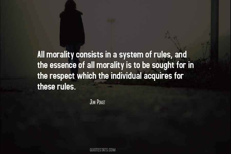 Individual Morality Quotes #715750