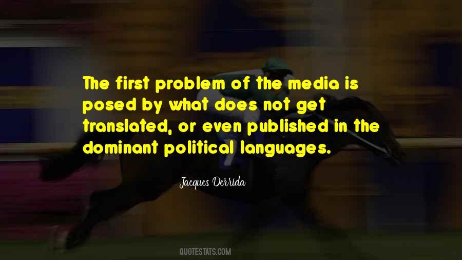 Political Media Quotes #1737917