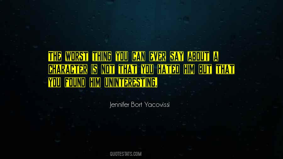 Yacovissi Quotes #1472302