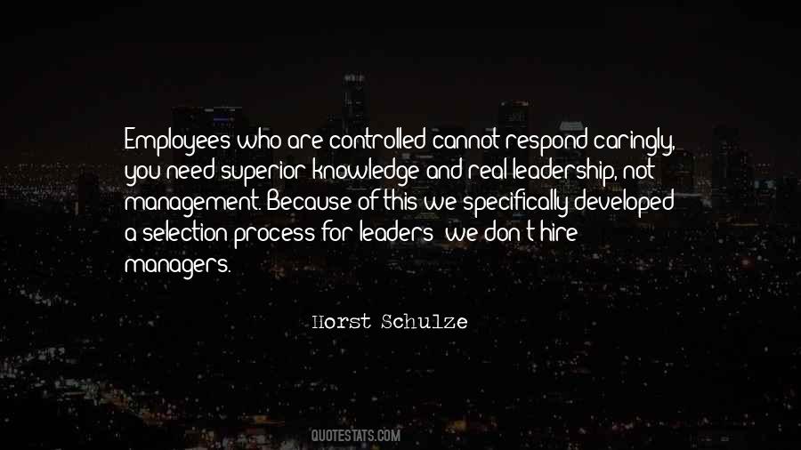 Need For Leadership Quotes #1420907