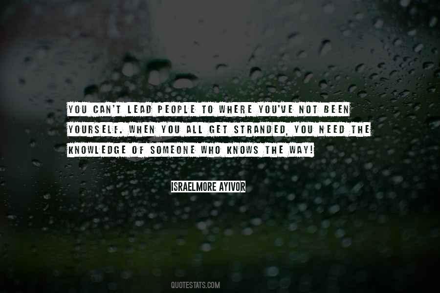 Need For Leadership Quotes #1661511