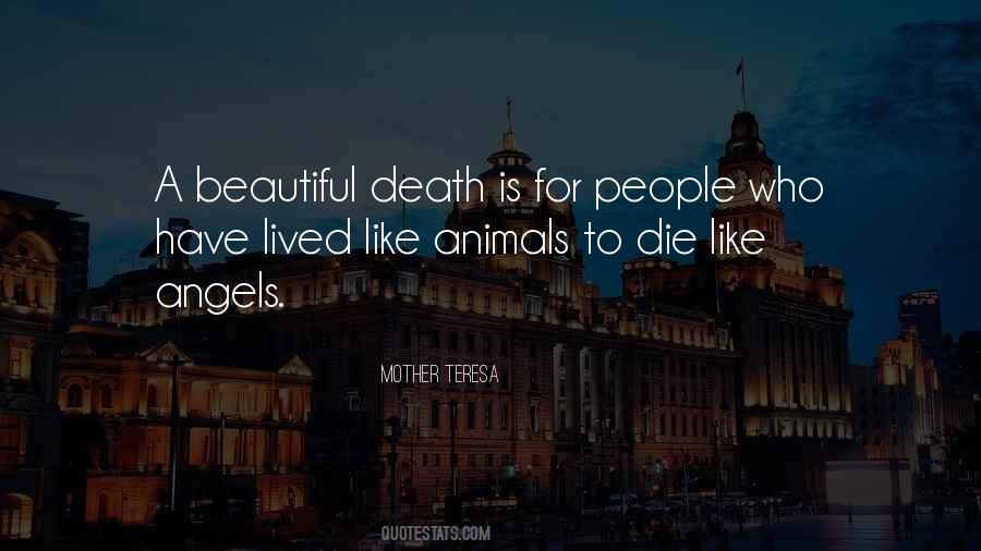 Beautiful Death Quotes #371653