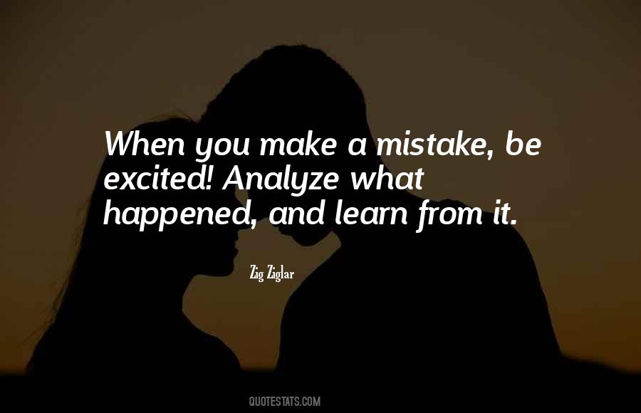 Mistake And Learn Quotes #213198