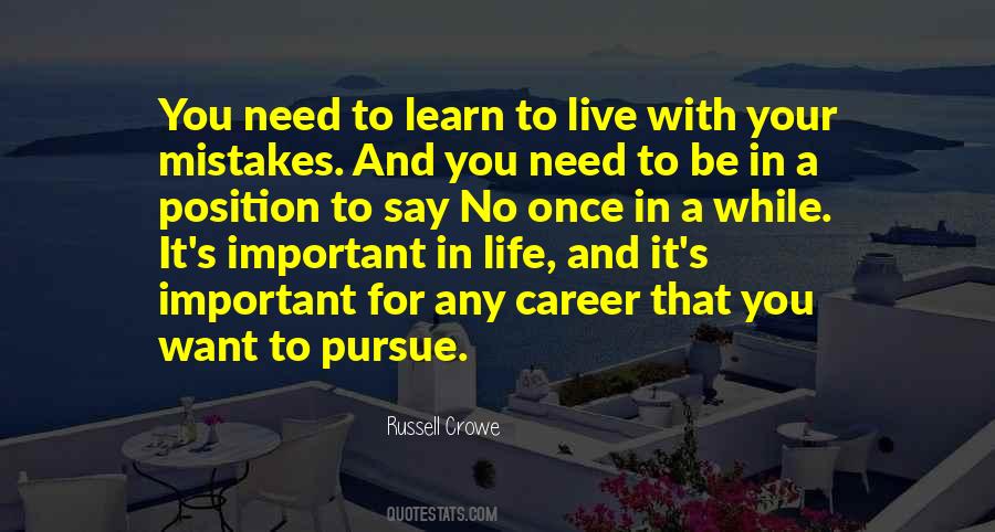 Mistake And Learn Quotes #878009