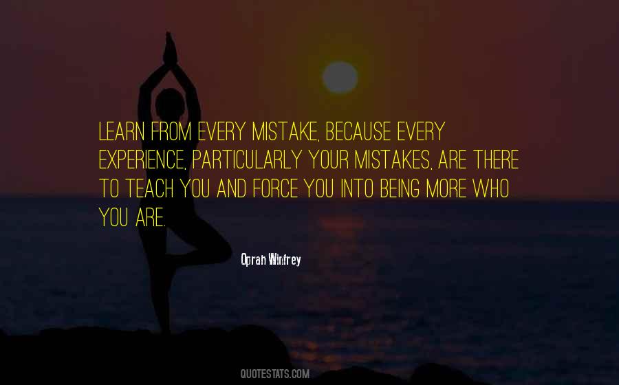 Mistake And Learn Quotes #958845