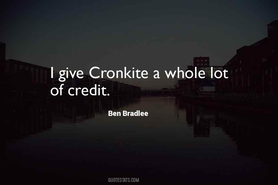 Bradlee Quotes #984038