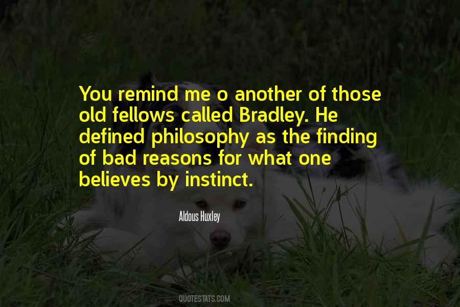 Bradley Quotes #1382910