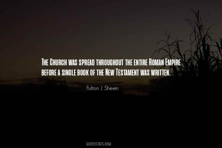 New Testament Church Quotes #12062