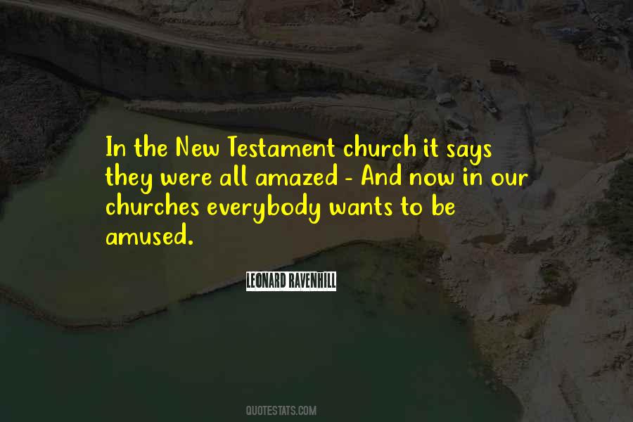 New Testament Church Quotes #1427011