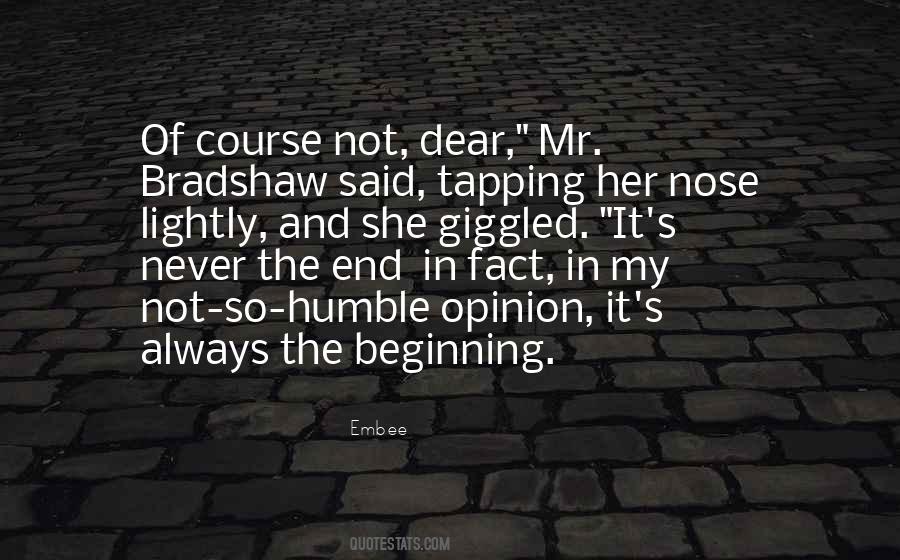 Bradshaw Quotes #349385