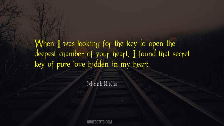 Love Hidden In My Heart Quotes #1559662