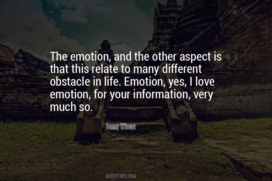 Love Emotion Quotes #1457004