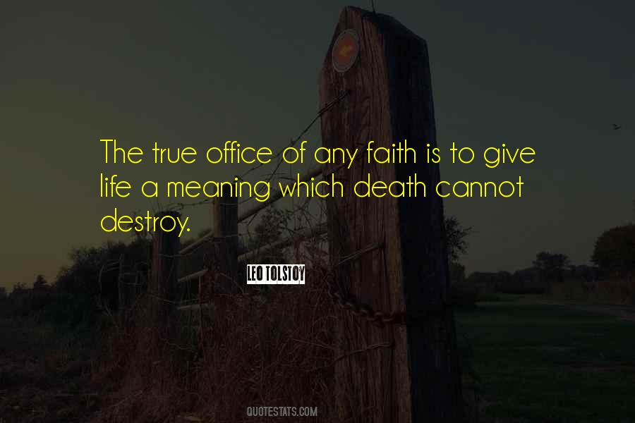 Death Meaning Of Life Quotes #315968