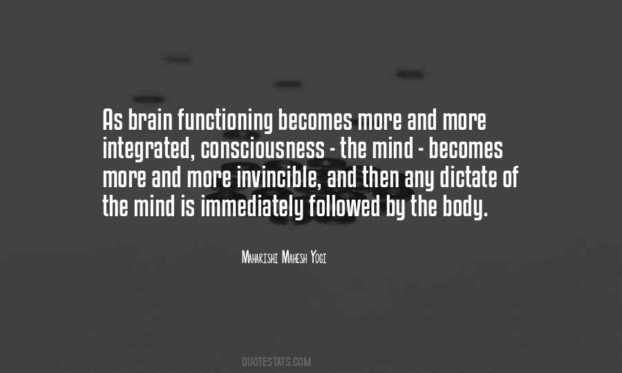 Brain And Body Quotes #210561