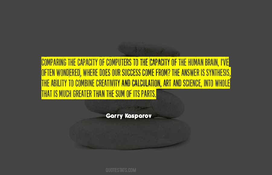 Brain Capacity Quotes #1055517