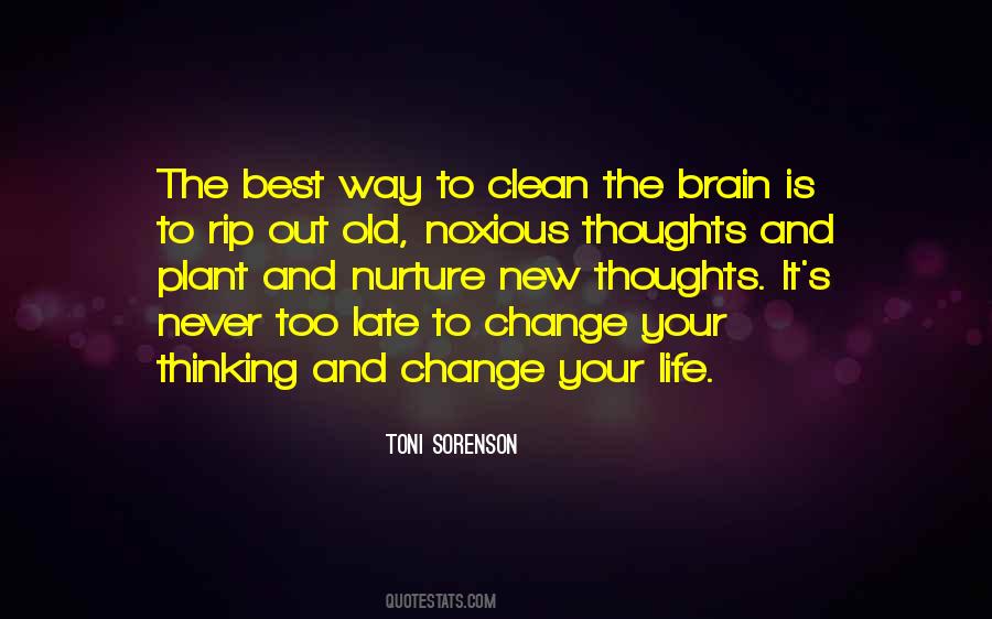Change Your Thinking Quotes #1231541