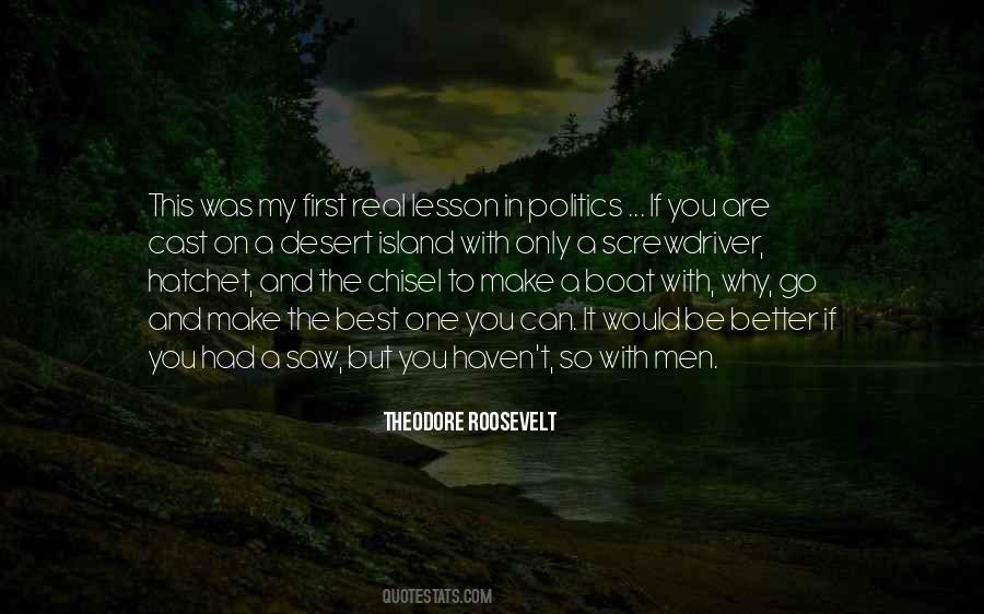 T Roosevelt Quotes #749443