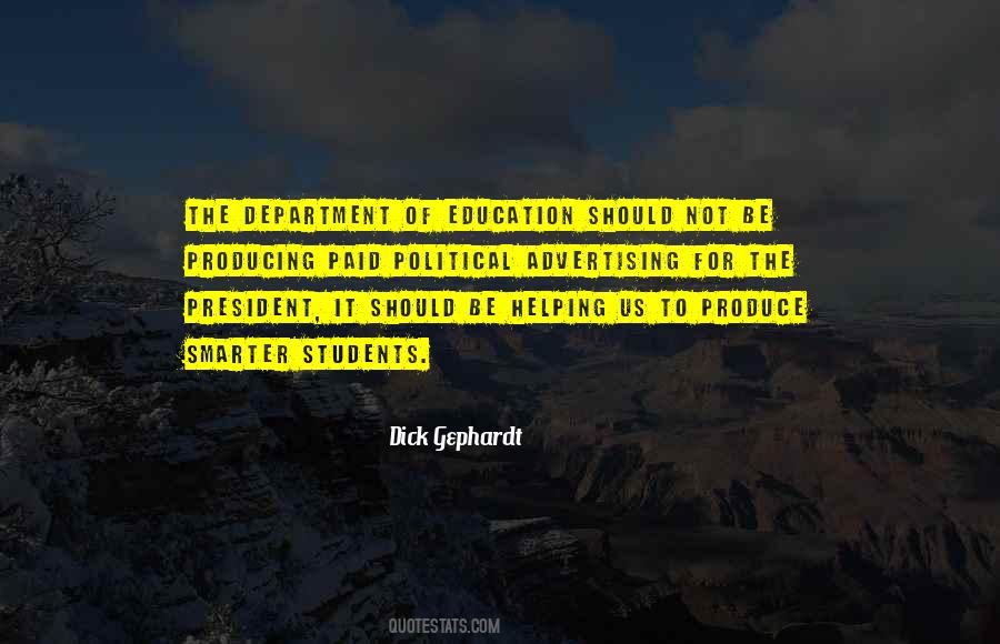 Department Of Education Quotes #1179439