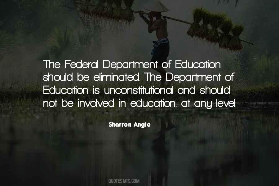 Department Of Education Quotes #1579232