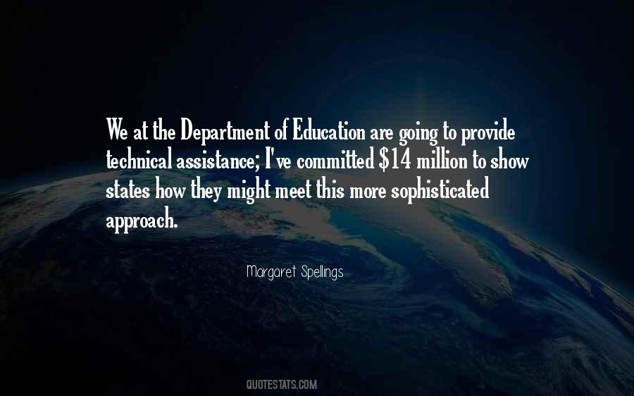 Department Of Education Quotes #1722760