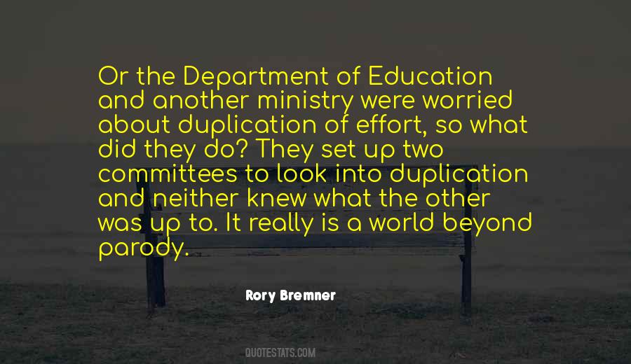 Department Of Education Quotes #81589