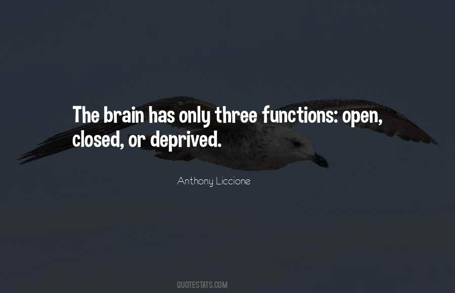 Brain Functions Quotes #1737281