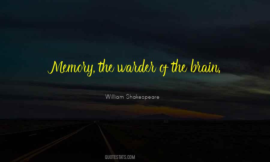 Brain Memory Quotes #705580