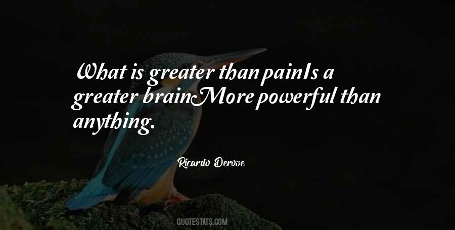 Brain Pain Quotes #1037399