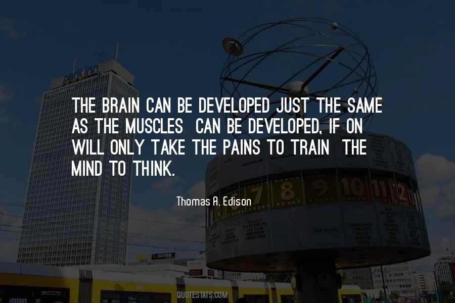 Brain Pain Quotes #1605167